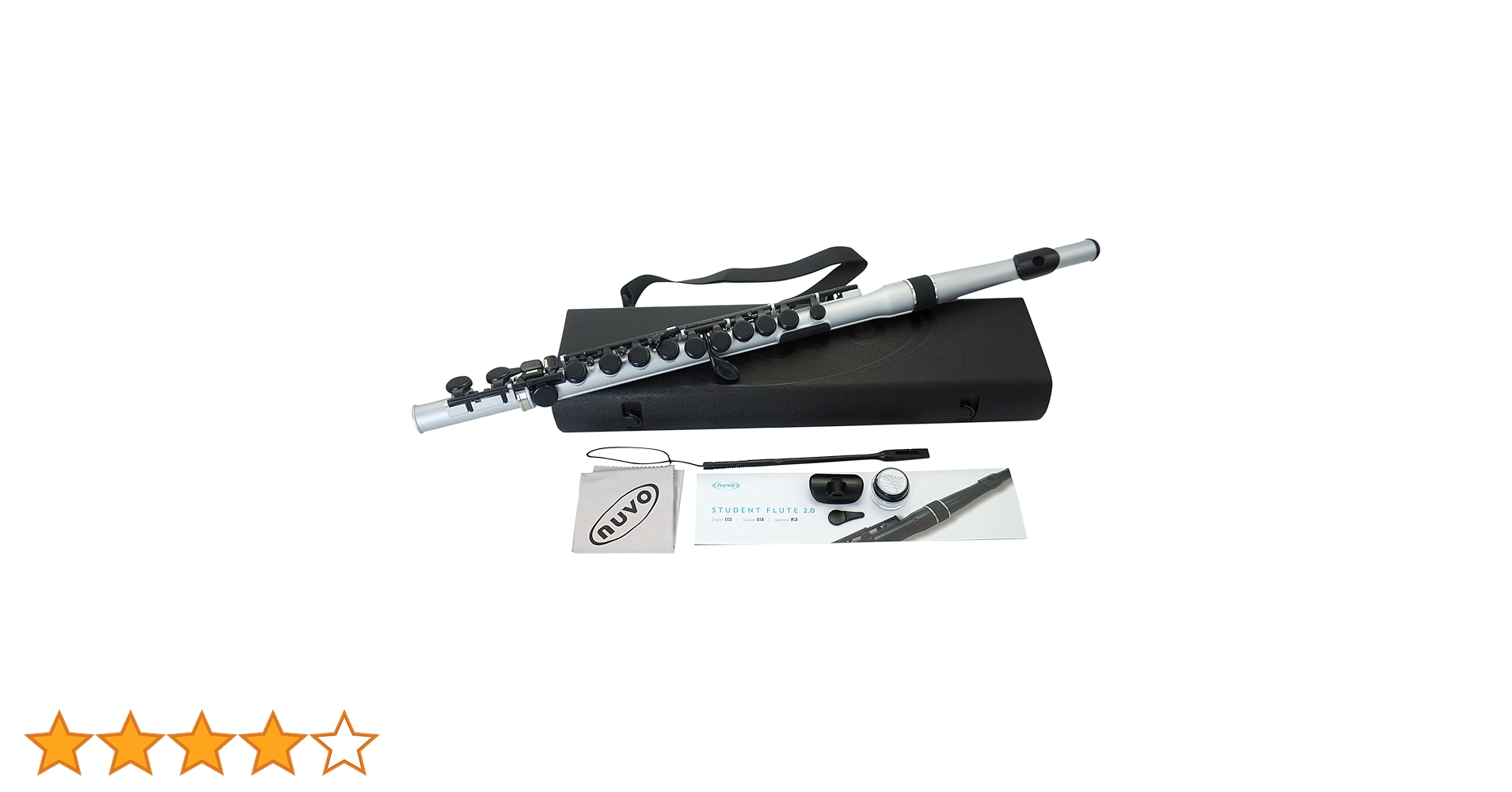 NUVO プラスチック製管楽器 フルート C調 プラスチックフルート s-flute-main.jpg